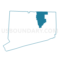 Tolland County in Connecticut